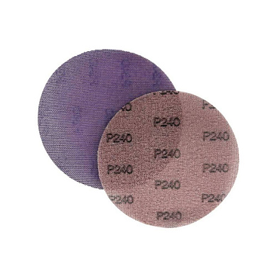 Диск шлифовальный на сетке D150 мм P240 Velcro, тип зерна – керамика, HOREX MA240MD