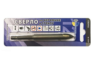 Сверло по кафелю/стеклу 12 мм Trio-Diamond 430012