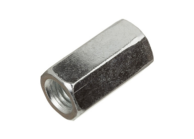 Гайка М20 удлиняющая, цинк, 110 шт в коробе Starfix SM-86973-110