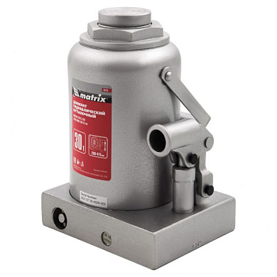 Домкрат гидравлический бутылочный 30 т, 240-370 мм Matrix Master 50735