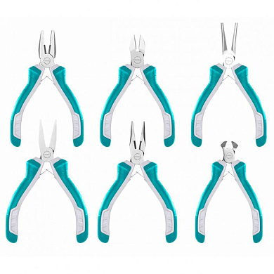 Набор шарнирно-губцевого мини инструмента 6 пр. TOTAL THT1K0511