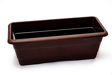 Ящик балконный №2, l=480 h=170, шоколад Гарденпласт 81001