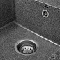 Мойка кухонная из мраморной крошки, графит, B27-24 Gerhans
