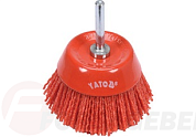 Чашечная нейлоновая щётка 75 мм YATO YT-47782