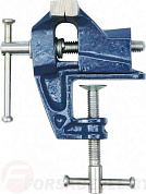 Тиски настольные поворотные 25 мм Vorel 36000