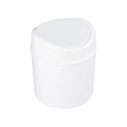 Контейнер для мусора BREEZE 1л (белый) Полимербыт 4339015
