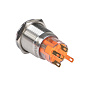 Кнопка S-Pro67 19 мм с фикс, с красной подсв, 24В EKF PROxima s-pro67-212