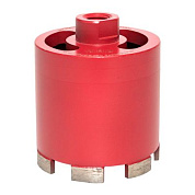 Коронка алмазная для дрелей с микроударом, верхнее пылеудаление DCH Micro Hit Laser M16 EKF