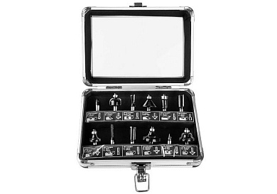 Набор фрез 12 шт для фрезера, Sturm! 9016-RB-S8-12-3