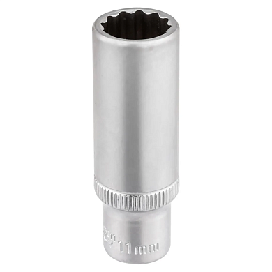 Головка глубокая 11 мм 12-гр 1/4'' RockForce RF-5295011