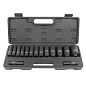 Набор головок ударных глубоких 15 пр., 1/2'' 12-гр., 10-36 мм Forsage F-4166D-9MPB