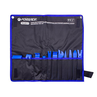 Набор инструментов демонтажа внутренней обшивки салона 11 пр. Forsage F-905M11