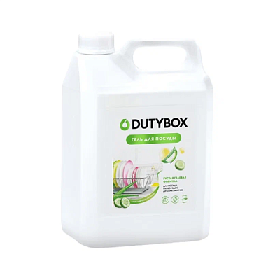 Средство для мытья посуды "Dutybox Алоэ и свежий огурец", экологичное, 5 л