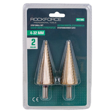 Набор сверл ступенчатых RockForce RF-44730C