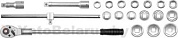 Набор инструментов 3/4'' 19-50 мм 21 пр. Yato YT-1335