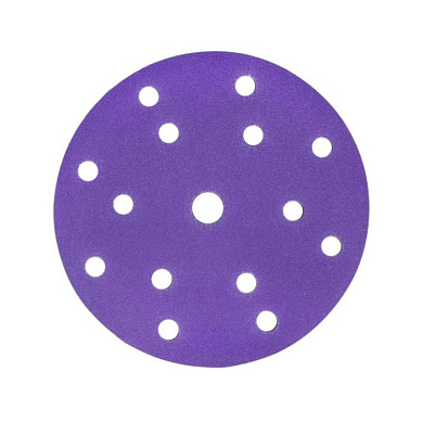 Круг шлифовальный Ø150 мм 15 отверстий P120 (керамика на пленке) Horex GTA201T120