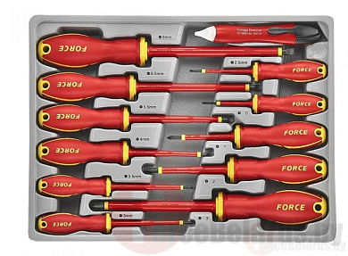 Набор диэлектрических отверток 12 пр. Force 2125N