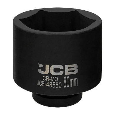 Головка ударная 80 мм 6-гр 1'' JCB JCB-48580