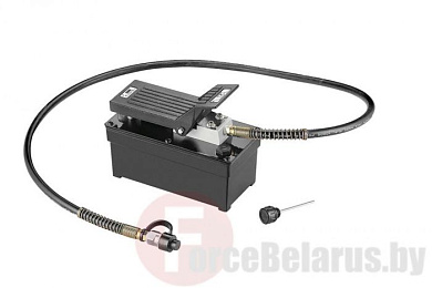 Насос пневмогидравлический с ножным управлением для стапелей, гидрорастяжек и др.V=1600см/кв. Force 9U4501