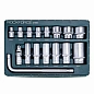 Набор головок 16 пр 1/2" 10-36 мм 6-гр в ложементе RockForce RF-4169