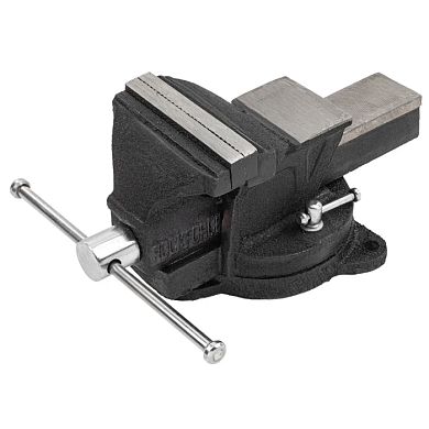 Тиски стальные поворотные с наковальней 125 мм RockForce RF-6540105