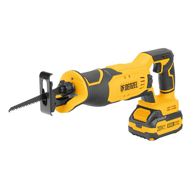 Пила сабельная аккумуляторная RS-180, Li-Ion, 20 В Denzel 28801