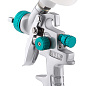 Краскораспылитель AG 810 HVLP, гравитационный, сопло 0,8 мм и 1 мм Stels 57361