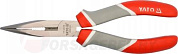 Тонкогубцы загнутые 200 мм Ni Yato YT-2028