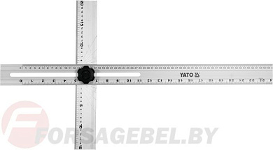 Угольник-линейка 600 мм Al Yato YT-70791