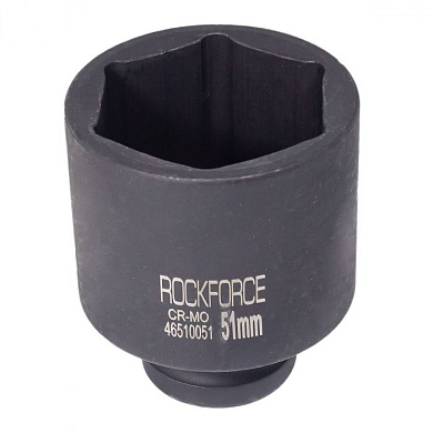 Глубокая ударная головка 40 мм 6-гр. 3/4'' RockForce RF-46510040