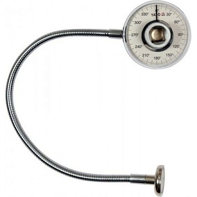 Угломер для докручивания болтов 1/2'' с магнитом Yato YT-05934