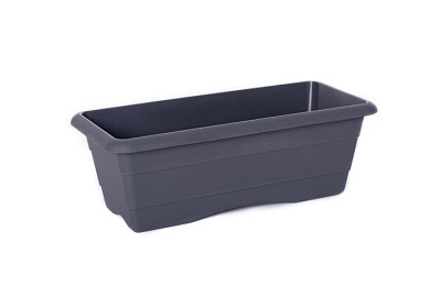 Ящик балконный №3, L=600 h=140, графит Гарденпласт 00165