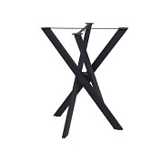 Подстолье WARG h716 под круглую столешницу, черный муар AKS 123763