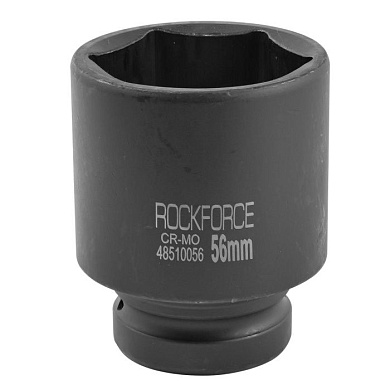 Глубокая ударная головка 56 мм 6-гр. 1'' RockForce RF-48510056