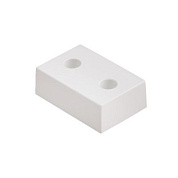 Опора меб. пласт. 60х40х20 белый PL 57414