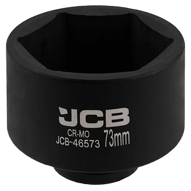 Головка ударная 3/4'' 73 мм 6-гр JCB JCB-46573
