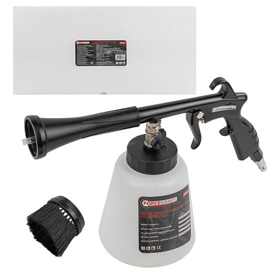 Пистолет пневматический для химчистки а/м, емкость 1 л ForceKraft FK-203815