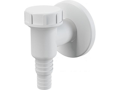 Сифон для стиральной машины наружный, обратный клапан Alcaplast APS2-BL-01