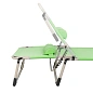Шезлонг с зонтиком ISMA ISMA-FG-HY-8007Z(зеленый)