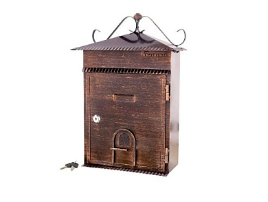 Ящик почтовый АЛЛЮР №2006 ст.медь, УЗК 10856