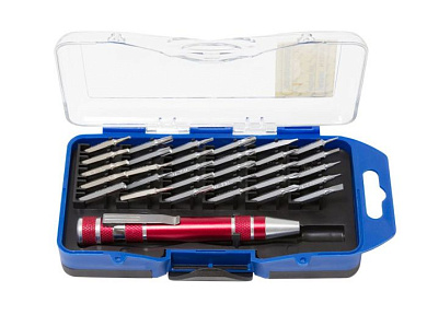 Отвертка-битодержатель магнитная с набором бит 31 пр. Partner PA-AX23031C