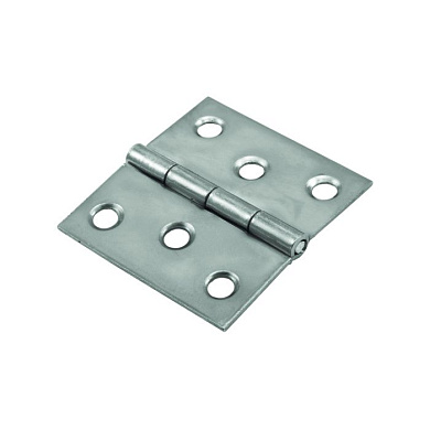 Петля карточная 40*40мм белый цинк SAZ 60933