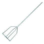 Миксер для гипсовых смесей, 100х590 мм, оцинкованный, шестигранный хвостовик 8 мм Denzel 848427