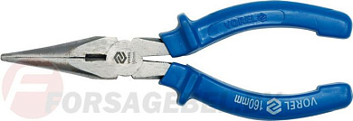 Тонкогубцы загнутые 160 мм Vorel 40015