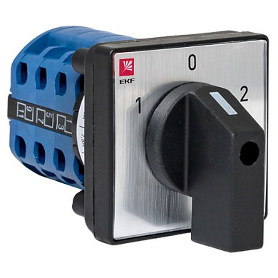 Переключатель кулачковый ПК-1-23 25А 3P "1-0-2" EKF PROxima pk-1-23-25