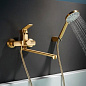 Смеситель для ванны, латунь, золото L2280Y Ledeme