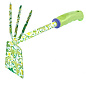 Мотыжка комбинированная, 65 х 310 мм, стальная, пластиковая рукоятка, Flower Green, Palisad 620415