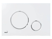 Кнопка для инсталляции, белая, Alcaplast M770