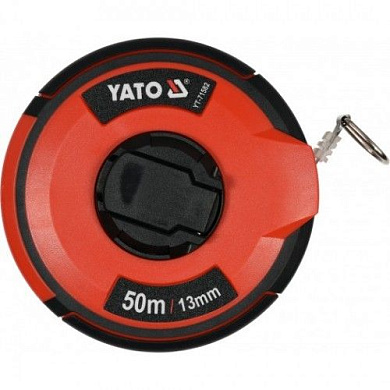 Мерная лента стальная 50 м.х13 мм Yato YT-71582