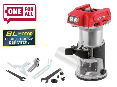 Аккумуляторный фрезер кромочный WORTEX CMM 1835ALL1 (CMM183502629)